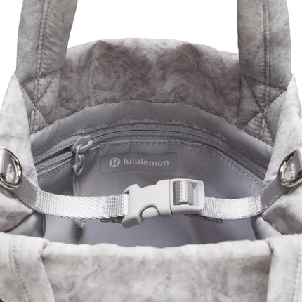 lululemon Unisex On My Level Small Tote Bag 5L Crisp Stone Vapor Multi