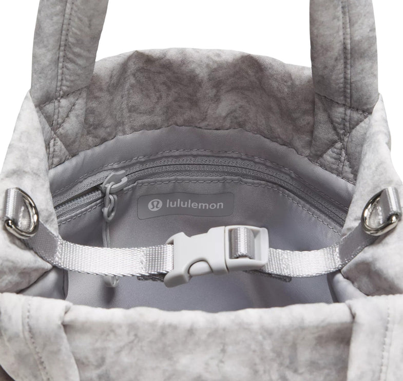 lululemon Unisex On My Level Small Tote Bag 5L Crisp Stone Vapor Multi