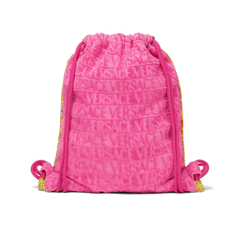 Versace Women's I ♡ Baroque Gym Carrier Pink