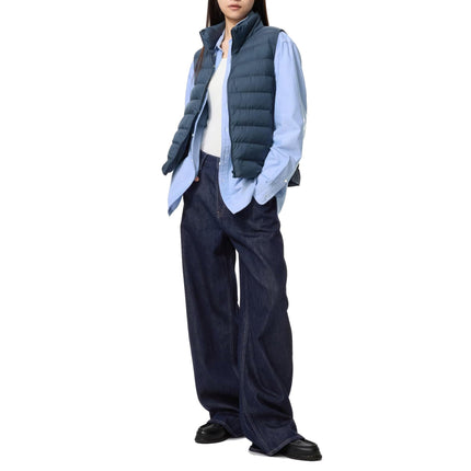 Uniqlo Women's Pufftech Vest 67 Blue