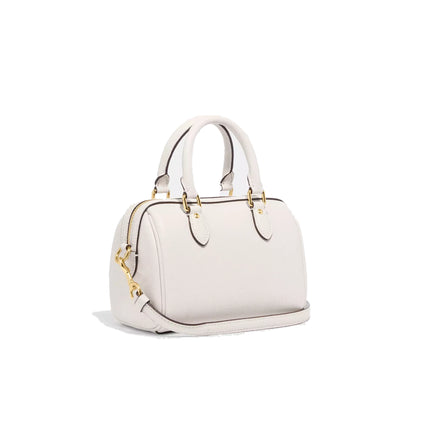 Coach Women's Mini Rowan Crossbody Gold/Chalk