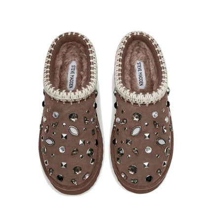 Steve Madden Women's SELENA-R Grey Suede Grey Suede