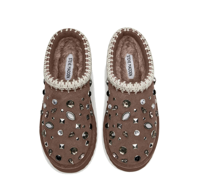 Steve Madden Women's SELENA-R Grey Suede Grey Suede