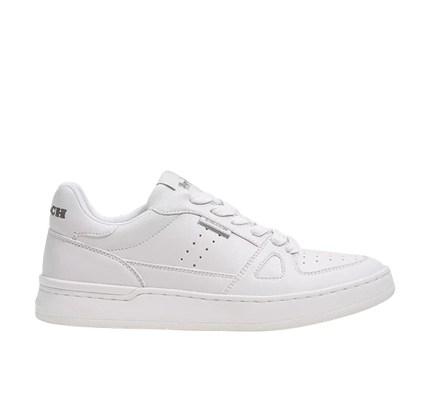 Coach Women's Clip Court Low Top Sneaker Optic White