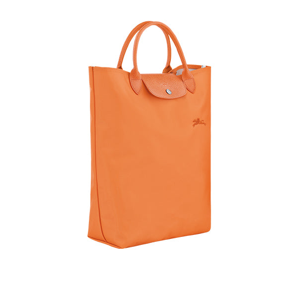 Longchamp Women's Le Pliage Green M Tote Bag Orange