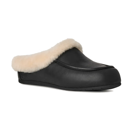 UGG Women's Ansley Mule LTHR Black