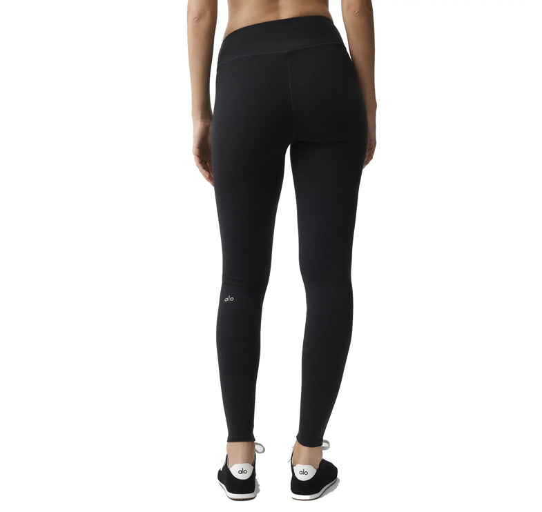 alo Women's Airbrush Low-Rise Legging Black