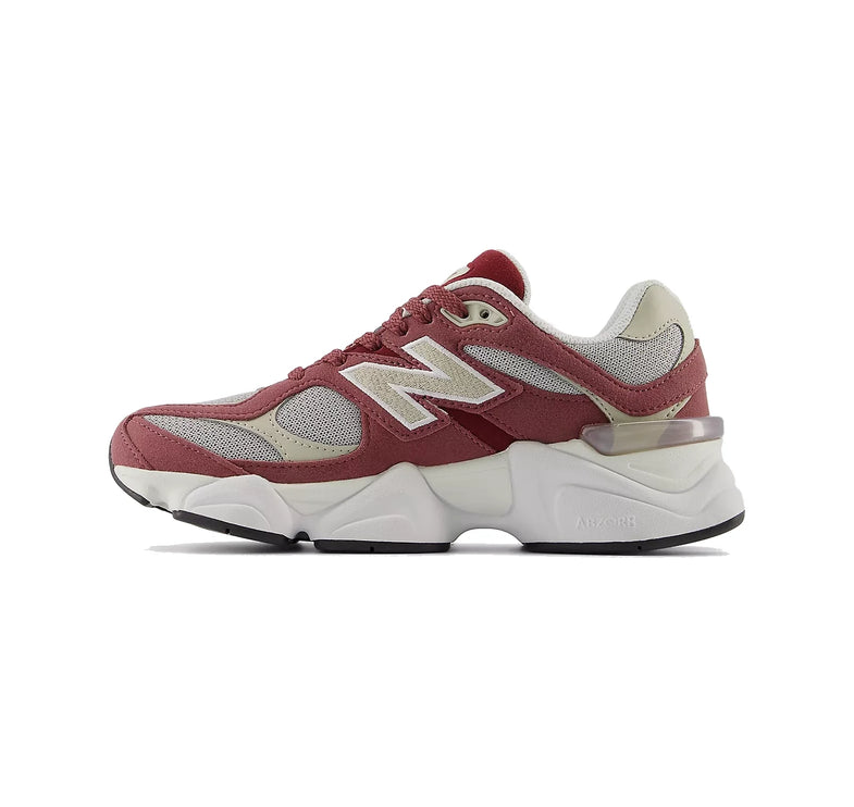 New Balance Grade School 9060 Washed Burgundy with White GC9060CT