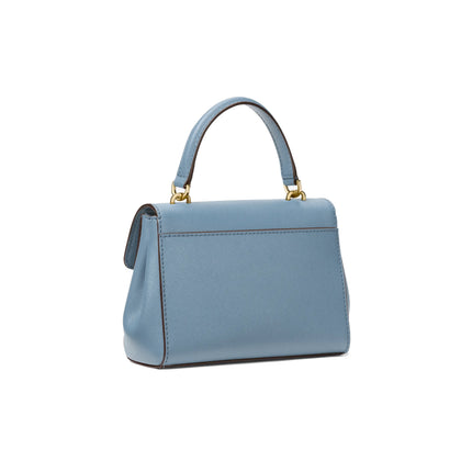 Michael Kors Women's Ava Extra Small Saffiano Leather Crossbody Chambray