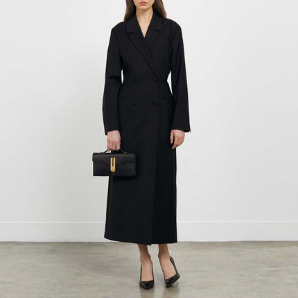 DeMellier London Women's The Vancouver Clutch Black Smooth