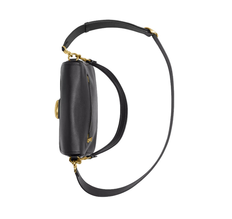 Coach Women's Soft Tabby Shoulder Bag Brass/Black