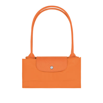 Longchamp Women's Le Pliage Green L Tote Bag Orange