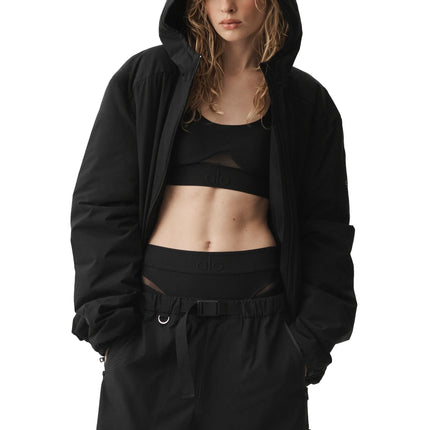 alo Women's Elemental Full-Zip Jacket Black