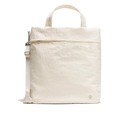 lululemon Unisex On My Level Tote Bag 20L Light Ivory