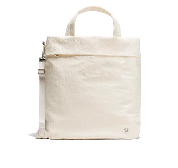 lululemon Unisex On My Level Tote Bag 20L Light Ivory