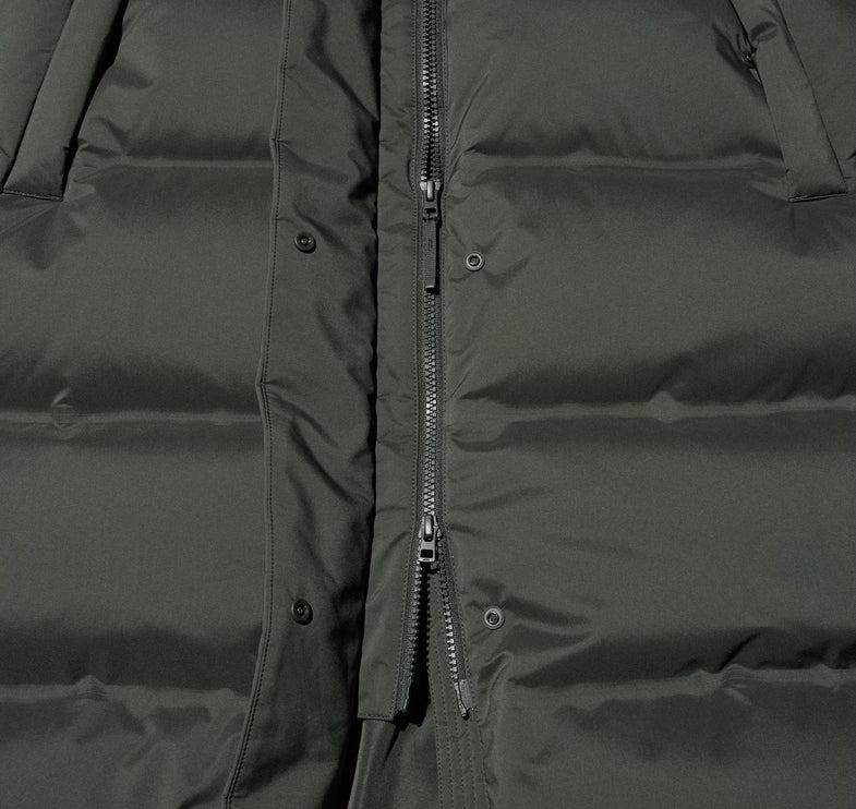 Uniqlo Women's Seamless Down Long Coat 69 Navy