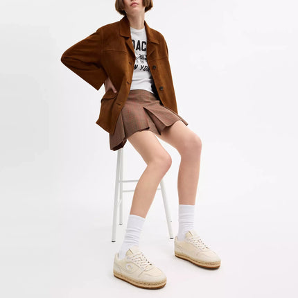 Coach Women's Soho Espadrille Sneaker Chalk