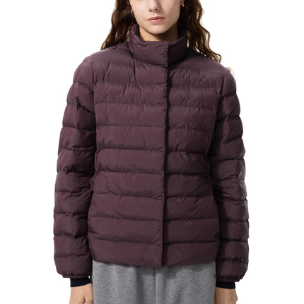 Uniqlo Women's PUFFTECH Jacket 19 Wine