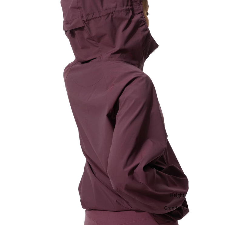 Uniqlo Women's Pocketable UV Protection Parka 19 Wine