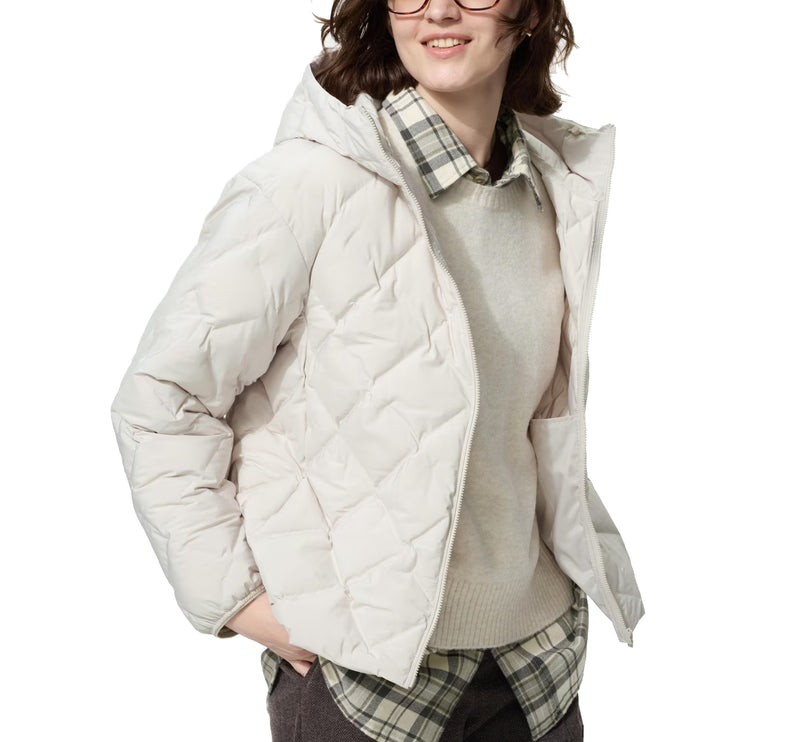 Uniqlo Women's PUFFTECH Parka 30 Natural