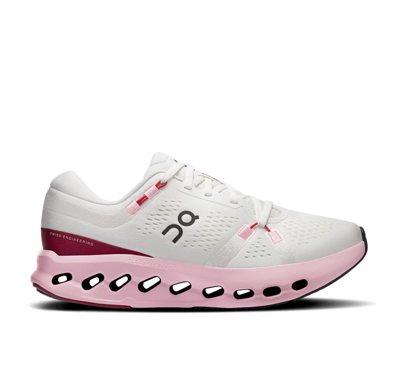 ON Women's Cloudsurfer 2 Ivory/Peony
