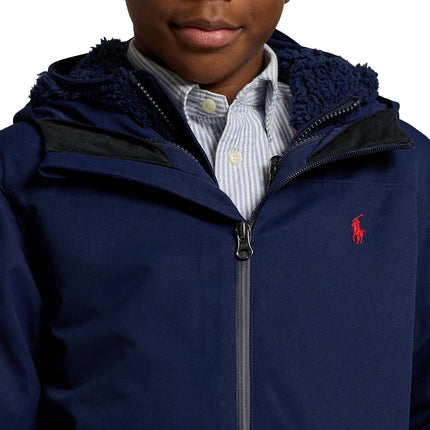 Polo Ralph Lauren Unisex Kid's P-Layer 1 Hooded Jacket Newport Navy