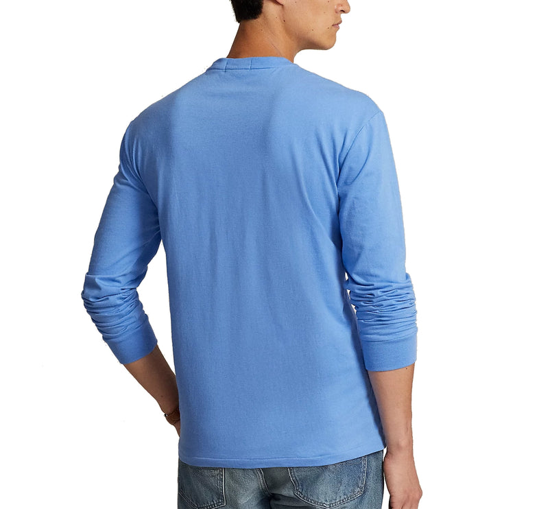 Polo Ralph Lauren Men's Print Polo Bear Jersey T-Shirt Summer Blue