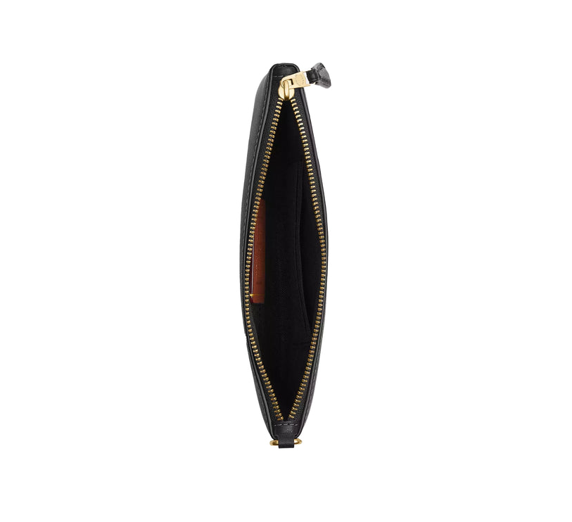 Coach Women's Disney X Coach Essential Small Wristlet With Pluto Brass/Black Multi