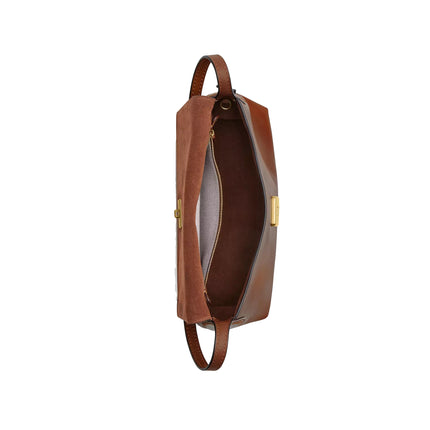 Coach Women's Chelsea Shoulder Bag 30 In Loved Leather Brass/Brown