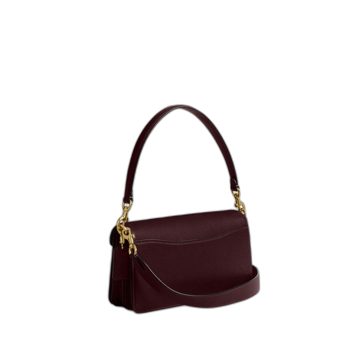 Coach Women's Tabby Shoulder Bag 26 Brass/Merlot