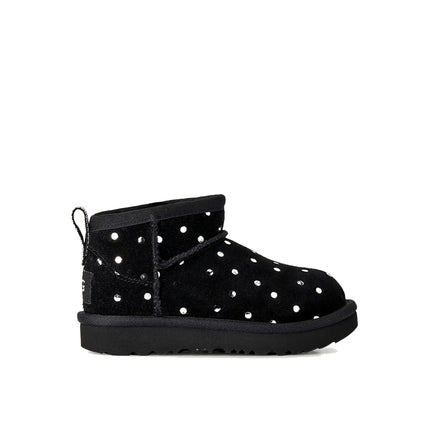 UGG Toddlers Classic Ultra Mini Shiny Dots Black