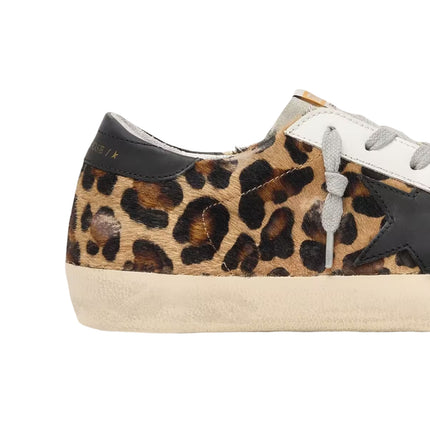 Golden Goose Women's Super-Star Star in Leopard Print Leather
