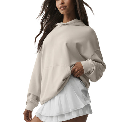 alo Women's Double Take Hoodie Bone