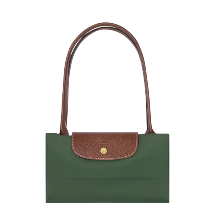 Longchamp Women's Le Pliage Original M Tote Bag British Green