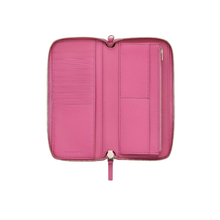Marc Jacobs Women's The Leather Continental Wallet Bow Pink