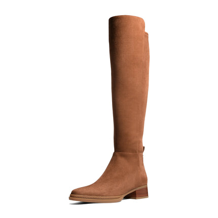 Michael Kors Women's Lex Riding Boot Luggage