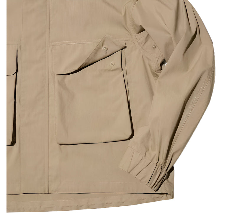Uniqlo Men's Utility Hooded Jacket 32 Beige
