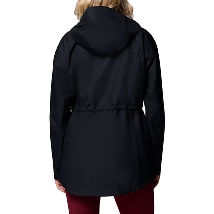 Columbia Women's Hikebound II Long Rain Jacket Black