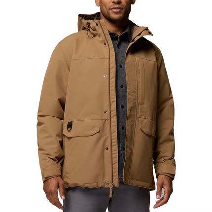 Columbia Men's Landroamer Fleece Lined Rain Jacket Delta/Tobacco