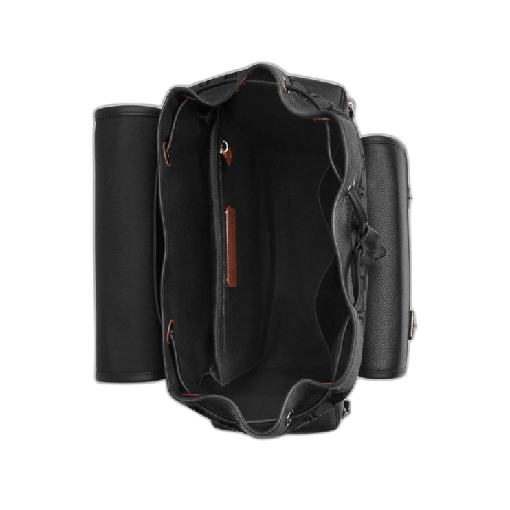 Coach Women's Sprint Backpack In Signature Jacquard Silver/Charcoal/Black