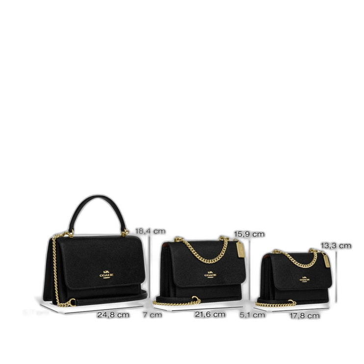 Coach Women's Klare Crossbody Bag In Blocked Signature Canvas Gold/Sand/Tan