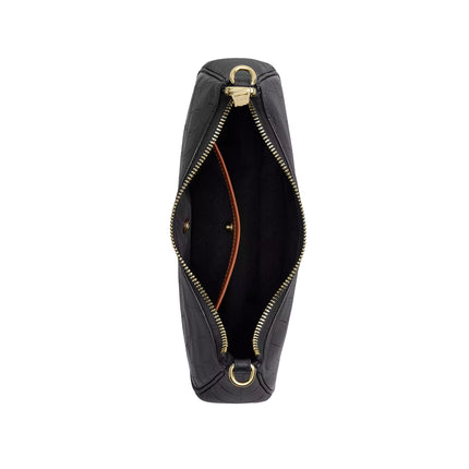 Coach Women's Soft Teri Shoulder Bag Gold/Black