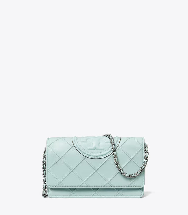 Tory Burch Women's Fleming Soft Crossbody Geyser