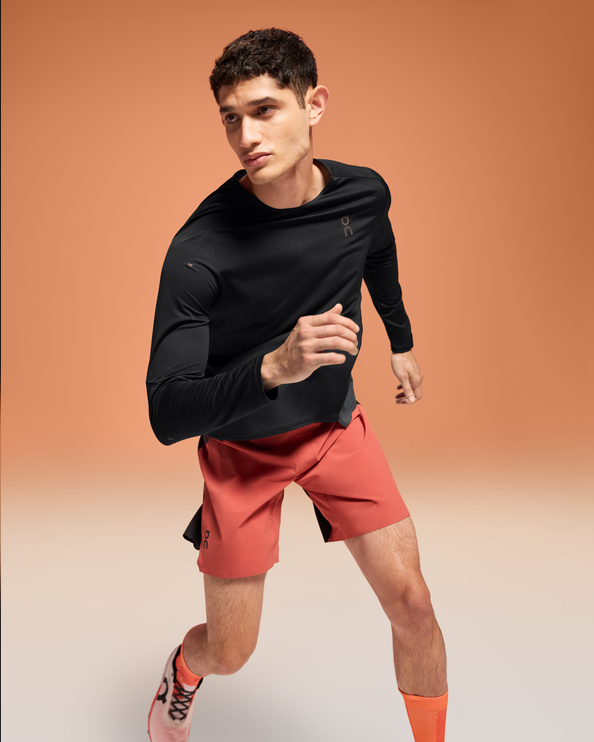 On Cloud Men's Performance Long-T 2 M Black | Eclipse