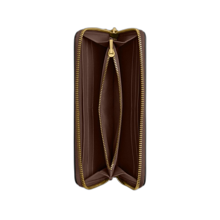 Coach Women's Essential Slim Accordion Zip Wallet Brass/Maple