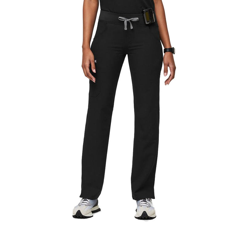 FIGS Women's Kade Cargo Scrub Pants Black