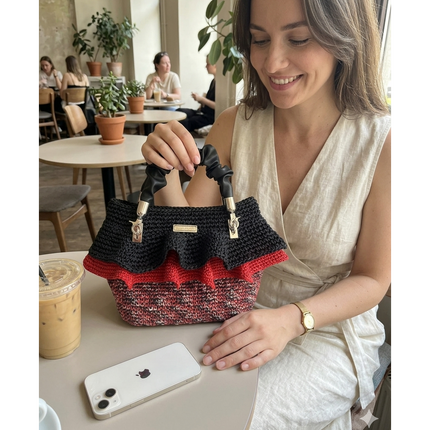 Sienna D'r Portofino Ruffle Bag - Hemen Kargoda