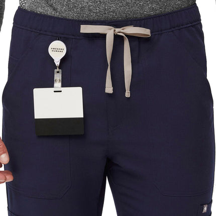 FIGS Men's Cairo Cargo Scrub Pants Navy