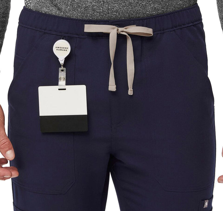 FIGS Men's Cairo Cargo Scrub Pants Navy