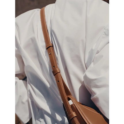 Polène Women's Numéro Dix Edition Textured Camel